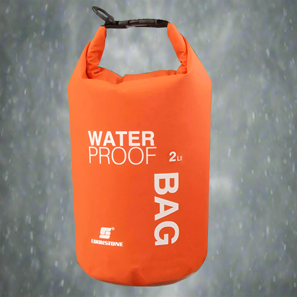Portable 2L Waterproof Storage Bag for Outdoor Canoe Kayak Rafting Camping Climbing Hike Newest 4 Colors