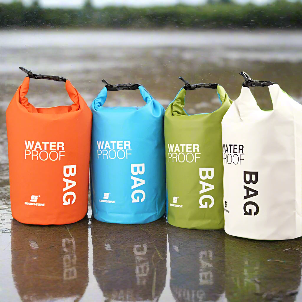 Portable 2L Waterproof Storage Bag for Outdoor Canoe Kayak Rafting Camping Climbing Hike Newest 4 Colors