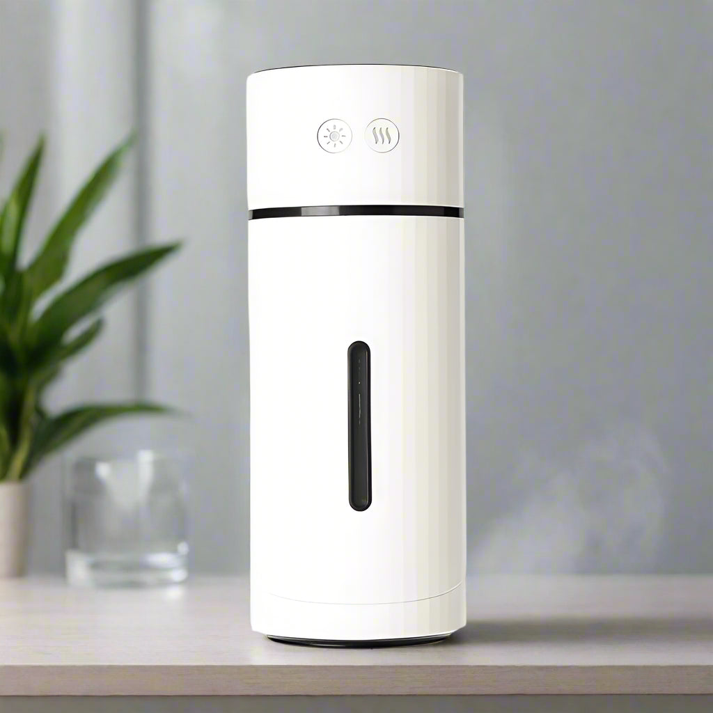 260ML Wireless Air Humidifier USB Aromatherapy Diffuser 1000Mah Rechargeable Battery Ultrasonic Cool Mist Maker Quiet Fogger