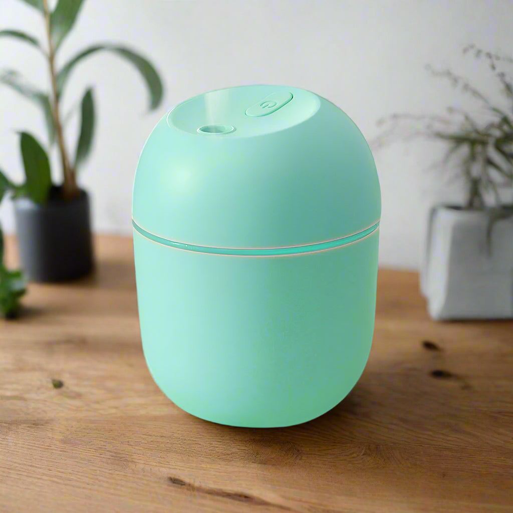 Portable Mini 220ML Air Humidifier USB Humidificador for Home Car Office with LED Night Lamp Freshner