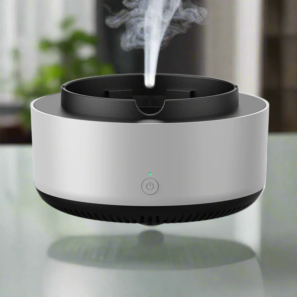 Smart Cigarette Ashtray Air Purifier Anion Purification Practical Automatic Purifier Ashtray Portable Gadgets for Car Ashtray