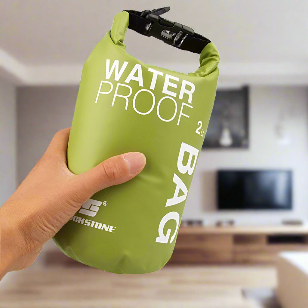 Portable 2L Waterproof Storage Bag for Outdoor Canoe Kayak Rafting Camping Climbing Hike Newest 4 Colors