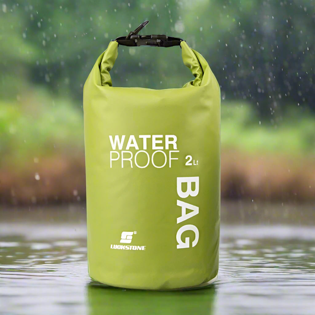 Portable 2L Waterproof Storage Bag for Outdoor Canoe Kayak Rafting Camping Climbing Hike Newest 4 Colors